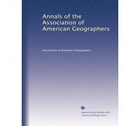 Annals of the Association of American Geographers: Volume 3