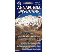 Annapurna base camp: Trekking Map Mardi Himal