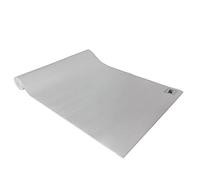 Annapurna Comfort - Esterilla de yoga (muy antideslizante, fabricada en PVC ecológico, agradable al contacto con la piel, resistente y duradera, 183 x 61 x 0,5 cm), color blanco