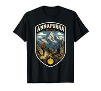 Annapurna Nepal Viaje Familiar Trekking Himalaya Vacaciones Camiseta