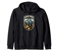 Annapurna Nepal Viaje Familiar Trekking Himalaya Vacaciones Sudadera con Capucha