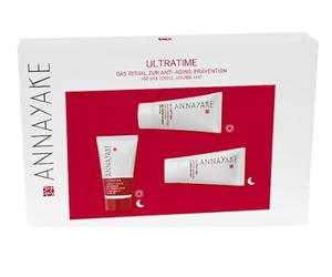 Annayake - Juego de prevención antienvejecimiento Ultratime - Perfect Biotic Regulating Care 30 ml + High Prevention Anti Ageing Prime Cream 30 ml + Crema de noche antiedad de 30 ml