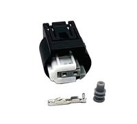 ANNBCDL 1/5/10/20 juegos de 2 pines 1718555-1 conector macho hembra impermeable automático/sensor temperatura exterior del coche, enchufe velocidad rueda ABS(2p female,5 sets)