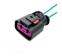 ANNBCDL 1 juego de conector hembra impermeable/automóvil de 2 pines y 9,5 mm, cable de alta potencia/automóvil, arnés de cableado, enchufe 13943438(With special line)
