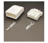 ANNBCDL 1 Juego de conector la serie 2 pines y,8mm, enchufe estación instrumentos automotrices, Tweeter Audio 174463-1/368538-1(6P,5 Sets)