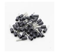 ANNBCDL 100 Uds casquillos aislados Terminal de engarce conector cable extremo E0508 E7508 E1008 E1508 E2508 eléctrico(Grey,0.75mm2)