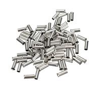 ANNBCDL 100 Uds. Casquillos de conector Cable sin aislamiento Terminal eléctrico engarzado estañado desnudo cobre 0,5 mm2-16 mm2 22-10 AWG(10.0 mm2)