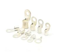 ANNBCDL 100 Uds OT 1/1, 5-3/4/5/6/8/10/12 conector de Terminal junta tórica, engarce, eléctrico, cobre estañado 22-16 AWG(OT1.5-12)