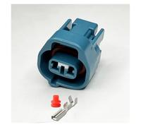 ANNBCDL 5 Juegos de enchufes del Sensor temperatura agua 2 orificios con terminales interruptor presión aire acondicionado coche conector macho hembra 2mm(2P female-D,5 Sets)