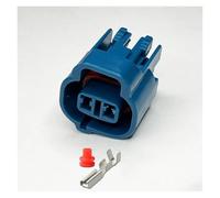 ANNBCDL 5 Juegos de enchufes del Sensor temperatura agua 2 orificios con terminales interruptor presión aire acondicionado coche conector macho hembra 2mm(2P female-C,1 Set)