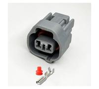 ANNBCDL 5 Juegos de enchufes del Sensor temperatura agua 2 orificios con terminales interruptor presión aire acondicionado coche conector macho hembra 2mm(2P female-B,1 Set)