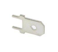 ANNBCDL 50 uds/100 Uds 2,8mm/4,8mm/6,3mm placa de circuito terminales insertar PCB soldadura espesor 0,8mm(6.3mm,100PCS)