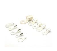 ANNBCDL 50 Uds OT10/16-6/8/10/12 Terminal eléctrico tipo O conector de Cable anillo estañado cobre rojo 12-5 AWG(OT16-8)