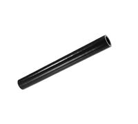 ANNBCDL Acoplador recto de silicona/manguera admisión delantera automóvil, reductor intercooler, tubo 4 capas, 12'', color negro, 2,5 a 10,1 cm diámetro interior(7.6cm ID 8.6cm OD)