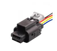 ANNBCDL Arnés de cables compatible cámara trasera de coche, conector hembra con Sensor impermeable automático, 4 pines, 1801823-1, 2236398-1, 13422(Size:1 Pc)