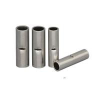 ANNBCDL BN Cable eléctrico de cobre, conexión de Cable, manguito de engarzado, conector de terminal de virola Tubular, Terminal de empalme a tope de tubo no aislado(10Pieces BN14)