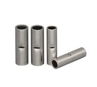 ANNBCDL BN Cable eléctrico de cobre, conexión, manguito engarzado, conector terminal virola Tubular, Terminal empalme a tope tubo no aislado(7Pieces BN22)