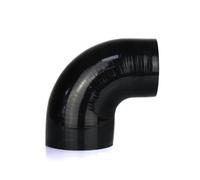 ANNBCDL Codo de silicona reductor 90 grados/manguera entrada aire frío compatible con tubo unión goma 38, 51, 57, 70, 89 y mm(76-83mm)