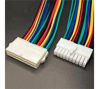 ANNBCDL Conector automotriz de 4,14mm, 1/2/3/4/6/9/12/Pin con longitud, enchufe cable eléctrico, Kits terminales macho y hembra for motocicleta coche(20P Line,1 Set)