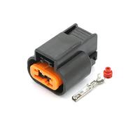 ANNBCDL Conector automotriz impermeable de 2 pines PB625-02027 conector macho hembra de 2,2mm Terminal/sello adicional (2 Pin Female)