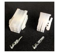 ANNBCDL Conector de Cable alimentación del ordenador 5557/5559, 4,2 mm, 6/8/10/12-24 Pines, arnés for automóvil, Terminal macho y hembra doble fila(4p,5sets)