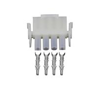 ANNBCDL Conector de cable de 4 pines, enchufe macho compatible motocicleta, arnés de cables compatible luz de coche, enchufe DJ3041-2.1-11 4P (Size : 5 Sets)