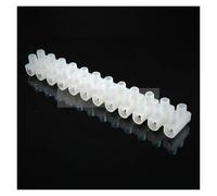 ANNBCDL Conector eléctrico, tira de conector cable, barrera, bloque eléctrica, Terminal, terminales tornillo plástico(3A,1pcs)