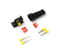 ANNBCDL Conector impermeable de 1/2/3/4/5/6 pines, Terminal cable automotriz, sello marino compatible coche, Conectores eléctricos, arnés compatible camión, 300V, 12A(2 Pin)