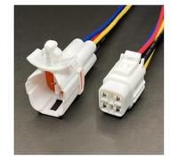 ANNBCDL Dj7031f-2.2 Enchufe for automóvil Arnés de cables for motocicleta 3 y 4 pines Conector impermeable sellado Longitud del cable 15 cm(4p line-Clip,1sets)