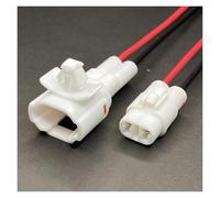 ANNBCDL Dj7031f-2.2 Enchufe for automóvil Arnés de cables for motocicleta 3 y 4 pines Conector impermeable sellado Longitud del cable 15 cm(2p line-Clip,5sets)