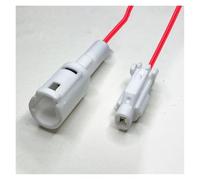 ANNBCDL Dj7031f-2.2 Enchufe for automóvil Arnés de cables for motocicleta 3 y 4 pines Conector impermeable sellado Longitud del cable 15 cm(1p line,5sets)