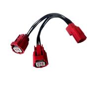 ANNBCDL Enchufe de prueba diagnóstico OBD for motocicleta DJ7065Y-0.6-11/21(1 to 2 15CM)