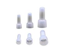 ANNBCDL Juego de conectores terminales Cable Eléctrico, tapas engarce extremo cerrado, 100 Uds. AWG 12-10 16-14 22-16/CE-1X CE-2X CE-5X(CE-2)