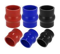 ANNBCDL Manguera reductora de silicona recta de diámetro interior de 51 mm/57 mm/60 mm/63 mm/70 mm/76 mm Acoplador de manguera de silicona Tubo de intercooler(57mm Black)