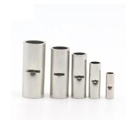 ANNBCDL Terminal de tubo cobre, conector Cable terminal acoplamiento, paralelo, estañado, 0,5-70mm ² 22-2/0 AWG(BN14 10PCS)