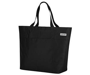 Anndora XXL Shopper - Bolsa de playa, para la compra, de hombro, Negro (Negro) - TW-8220-A2