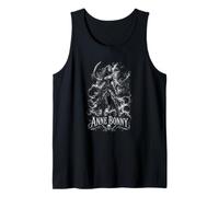 Anne Bonny Pirata Mujer Reina Cráneo Barco Ley Camiseta sin Mangas