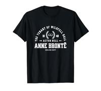 Anne Brontë, la inquilina de Wildfell Hall College Design Camiseta gráfica económica, Hombre, Negro, S