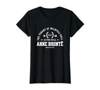 Anne Brontë, la inquilina de Wildfell Hall College Design Camiseta gráfica económica, Mujer, Negro, S