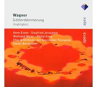 Anne Evans, Waltraud Meier, Siegfried Jerusalem, Bodo Brinkmann, Gunther von Kannen, Philip Kang, Daniel Barenboim & Bayreuth Festival Orchestra - Wagner : Gotterdammerung [Highlights] - Apex