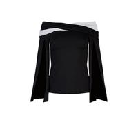 Anne Fontaine Cali Black/white Talla: 44 | Blusas Outlet | Mujer | Negro