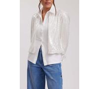 Anne Fontaine Creative White Talla: 38 | Cazadoras Cropped Outlet | Mujer | Blanco