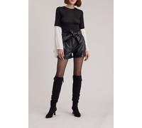 Anne Fontaine Fadette Pullover Black/white Talla: XS | Manga Larga Outlet | Mujer | Negro