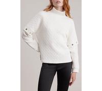Anne Fontaine Koffi Top Moon White Talla: L | Sudaderas con Capucha Outlet | Mujer | Blanco