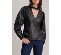 Anne Fontaine Olympia Top Black Talla: 44 | Manga Larga Outlet | Mujer | Negro