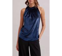 Anne Fontaine Pleiade Blouse Dark Navy Talla: 40 | Camisetas de Tirantes Outlet | Mujer | Azul