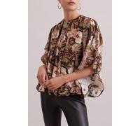 Anne Fontaine Sublime Blouse Burgundy Talla: 38 | Blusas Outlet | Mujer | Marrón