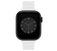 Anne Klein Correa de cermica moderna para mujer para Apple Watch Correa de repuesto ajustable y segura para Apple Watch que se adapta a la mayor