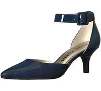 Anne Klein Fabulist - Zapatos de tacón sintético para Mujer, Azul Marino, 6.5 M US