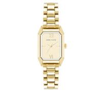 Anne Klein Juego de reloj y pulsera para mujer, Tono-dorado